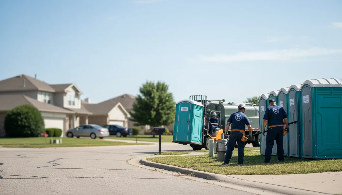 Porta Potty Rental in Fisher, LA near me